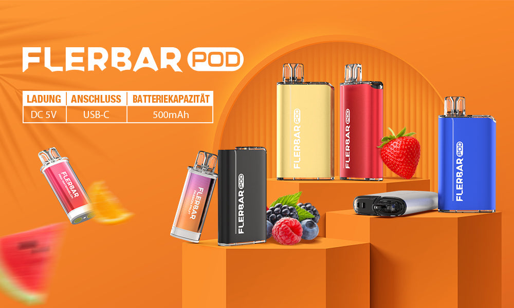 Flerbar Pods gnstig online kaufen | 2er-Pack, 2 ml - Flerbar Flerbar Pods gnstig online kaufen | 2er-Pack, 2 ml - Flerbar