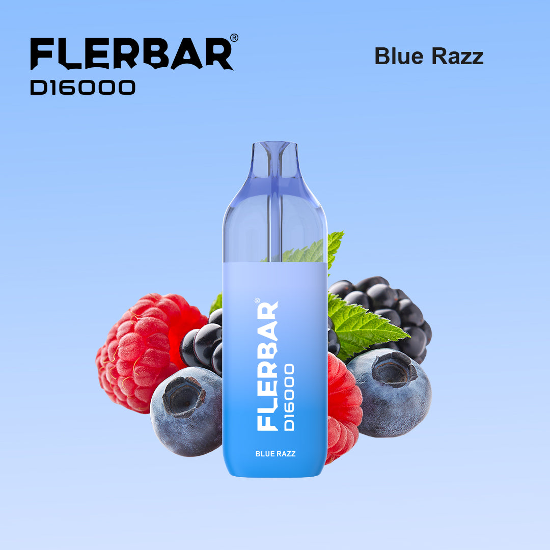 Flerbar D16000 Blue Razz