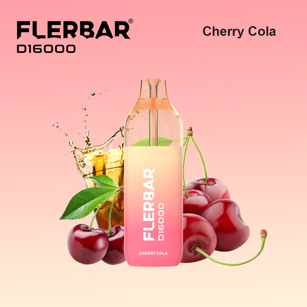 Flerbar D16000 Cherry Cola