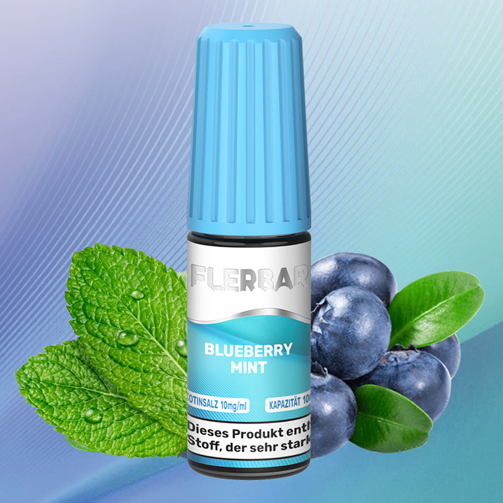 Flerbar Liquid Blueberry Mint 10-20 mg/ml