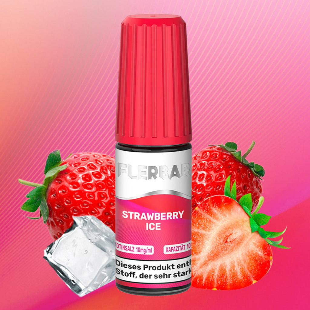 Flerbar Liquid Strawberry Ice 10-20 mg/ml