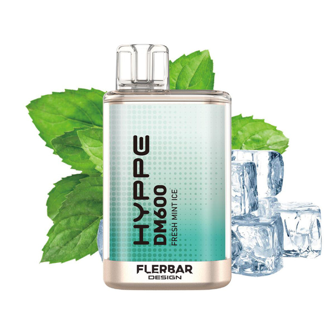 Flerbar Hyppe DM600 - Fresh Mint Ice Flerbar Hyppe DM600 - Fresh Mint Ice