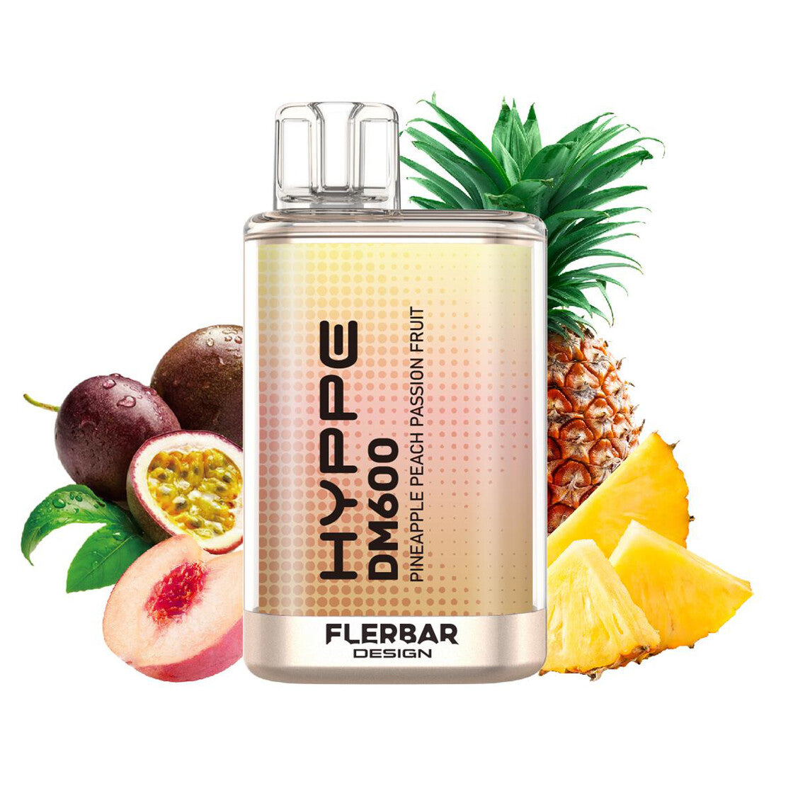 Flerbar DM600 Pineapple Peach Passionfruit