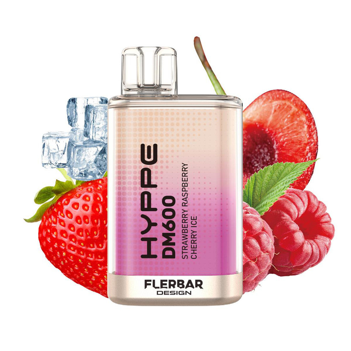 Flerbar DM600 Strawberry Raspberry Cherry