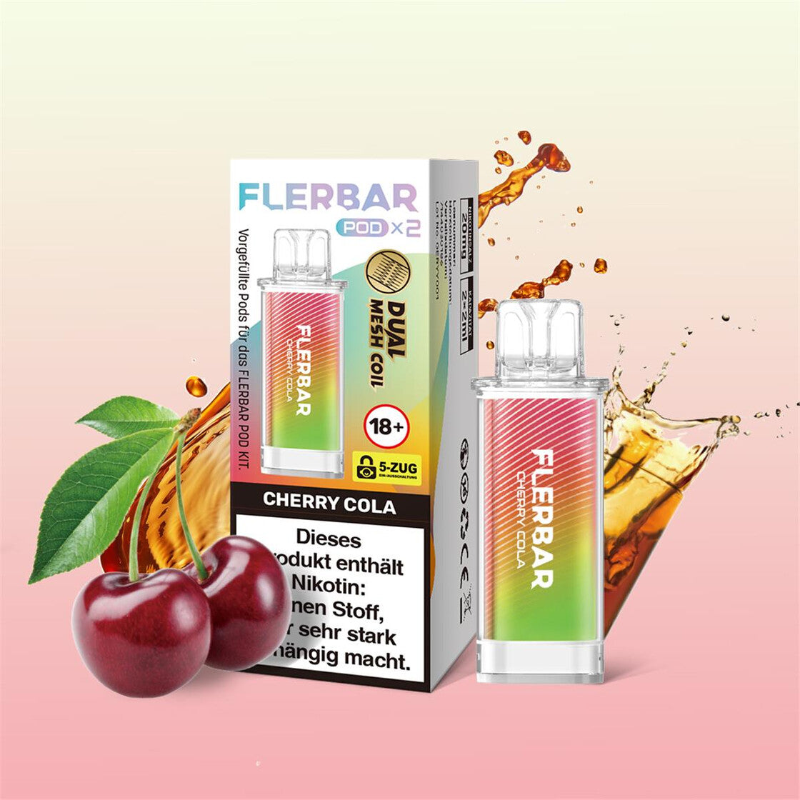 Flerbar Pod Cherry Cola