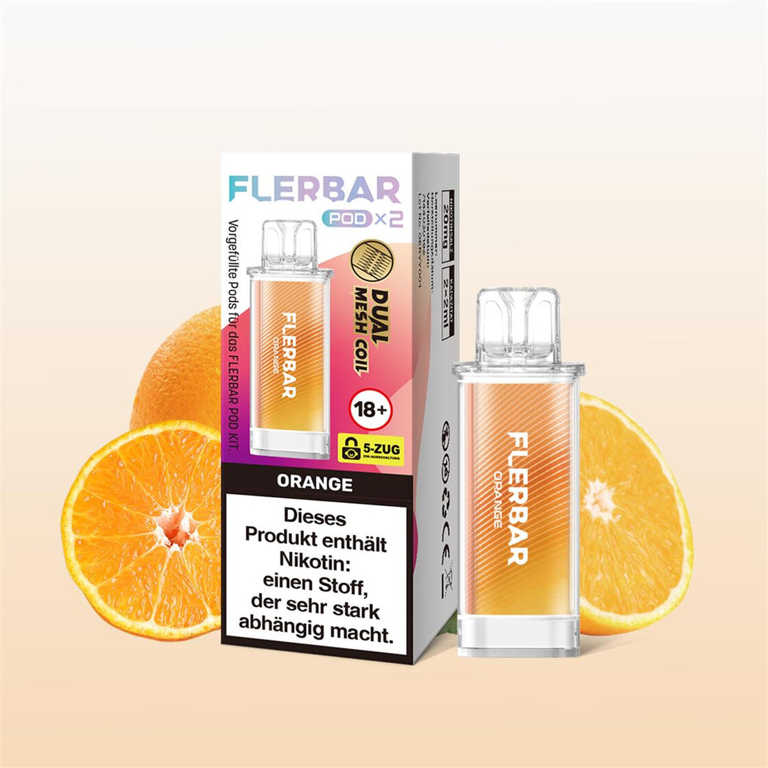 Flerbar Pod Orange