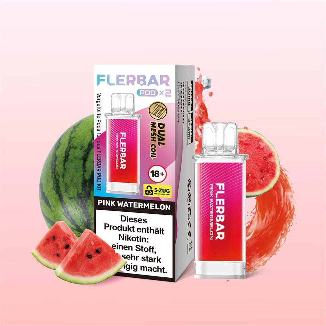 Flerbar Pod Pink Watermelon
