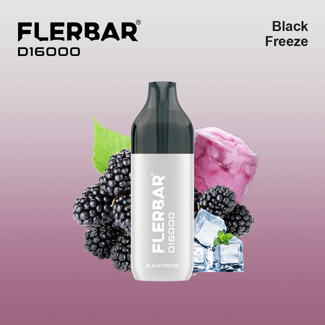 Flerbar D16000 Black Freez