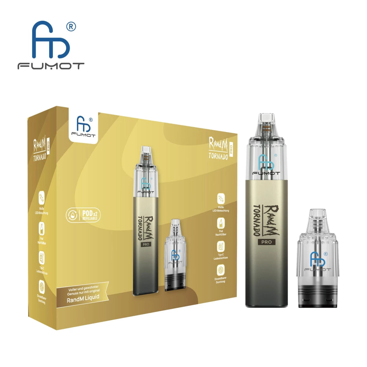 Pod Kit Basisgerät (inkl. 2x Leerpod)