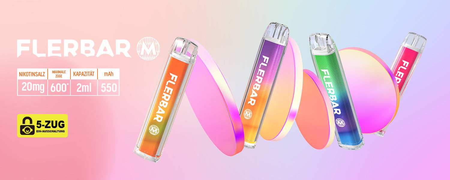 Flerbar M Einweg E-Shisha