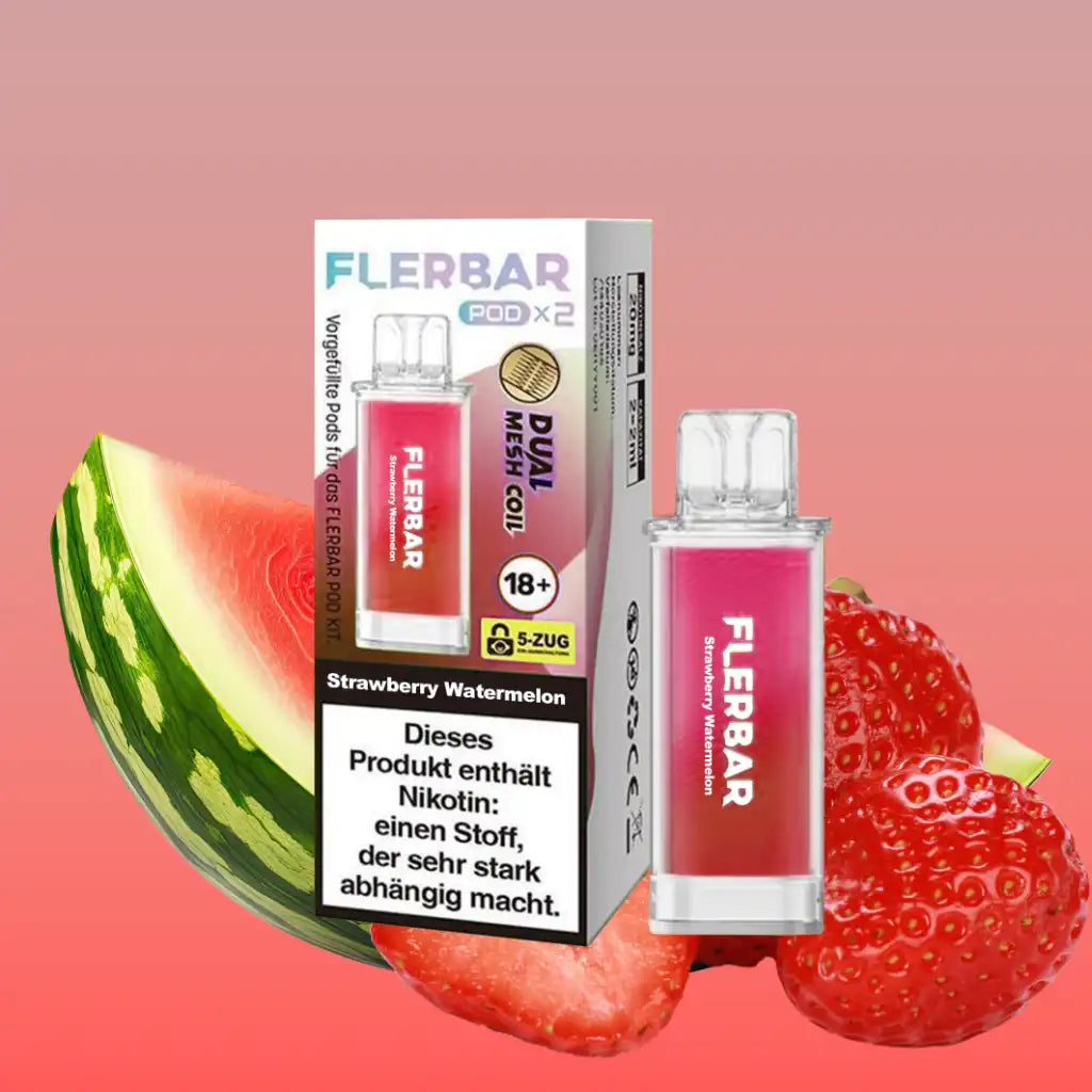 Flerbar Pod Strawberry Watermelon