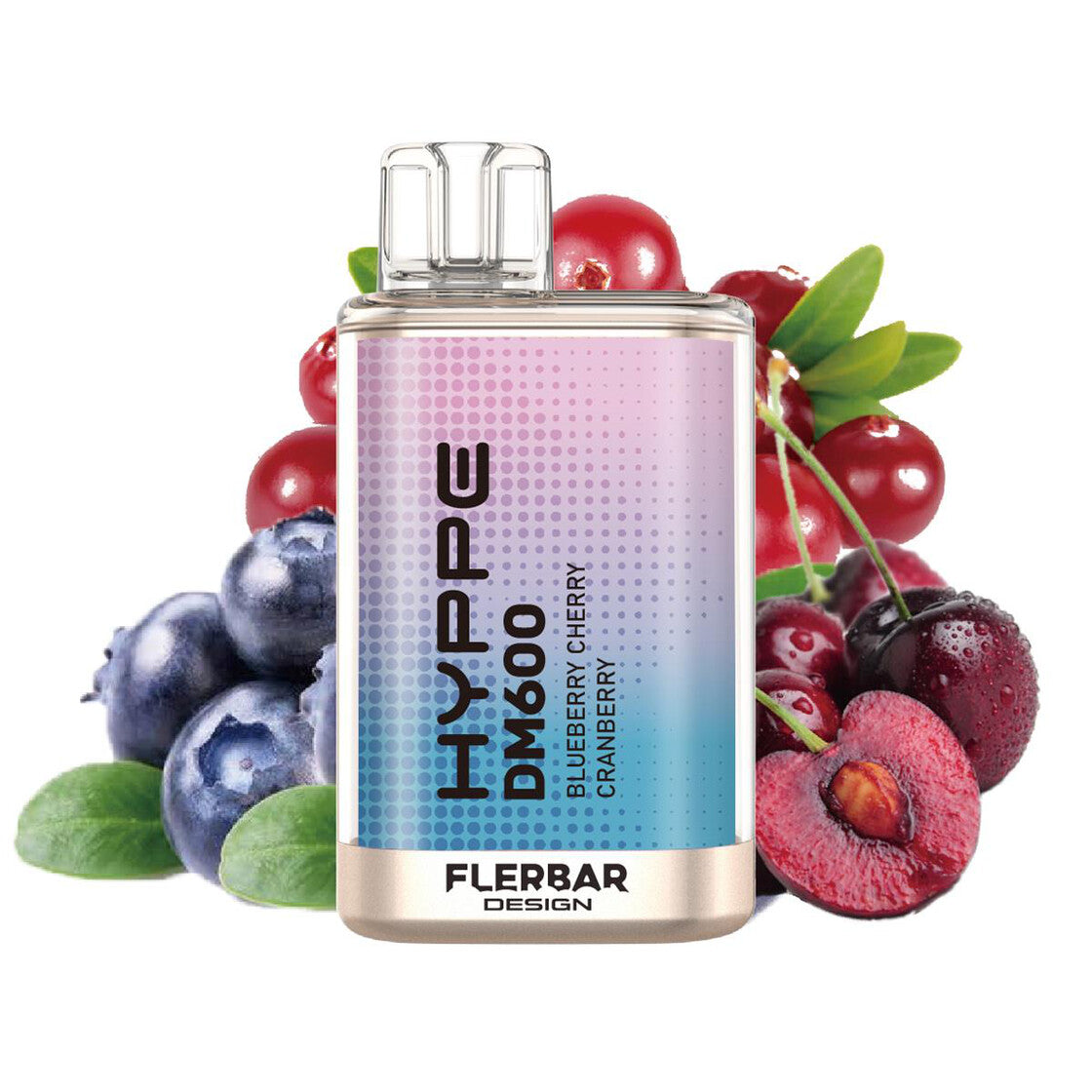 Flerbar DM600 Blueberry Cherry Cranberry
