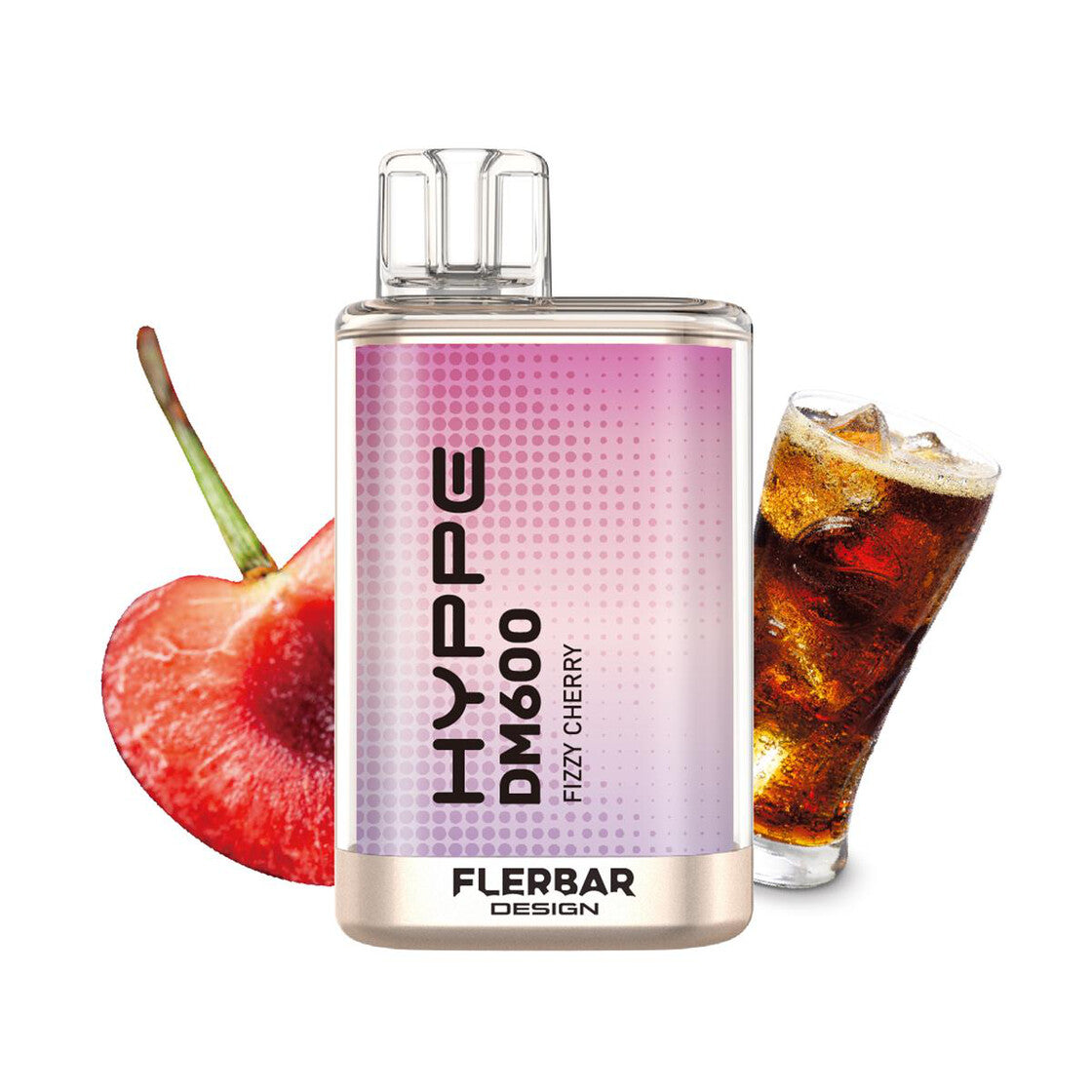 Flerbar DM 600 Hyppe Fizzy Cherry
