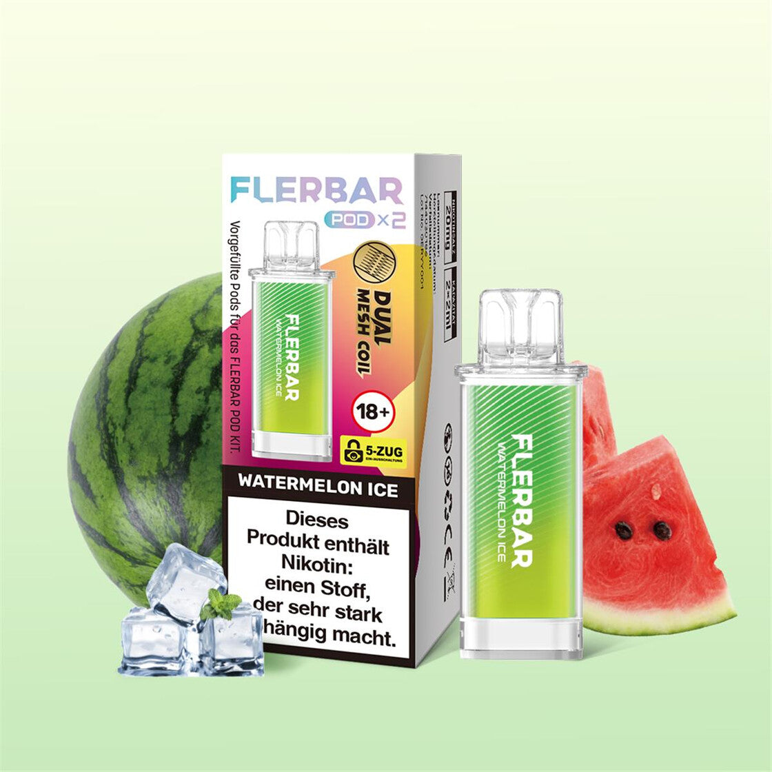 Flerbar Pod Watermelon Ice