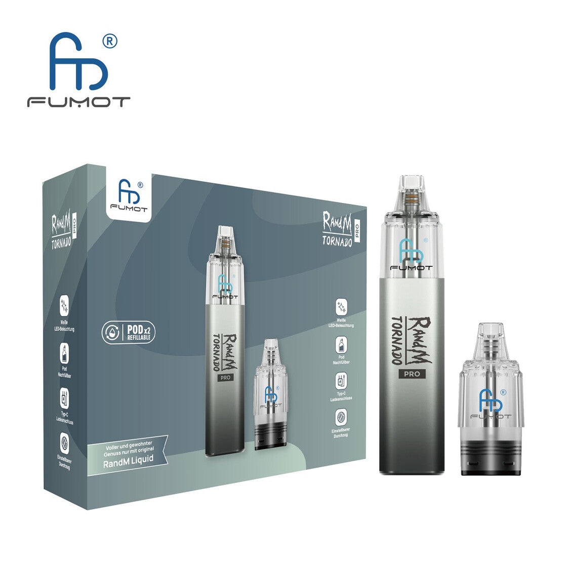 Pod Kit Basisgerät (inkl. 2x Leerpod)